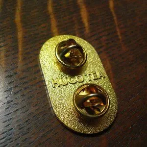 Hugo Pin Hugo Tea | Accessories | Hugo Tea Company Gold Black Lapel Pin | Poshmark